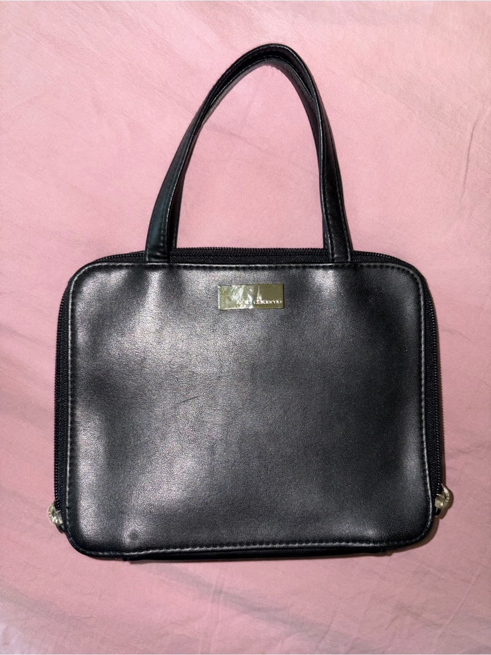 Liz Claiborne Black Mini Top-Handle Bag